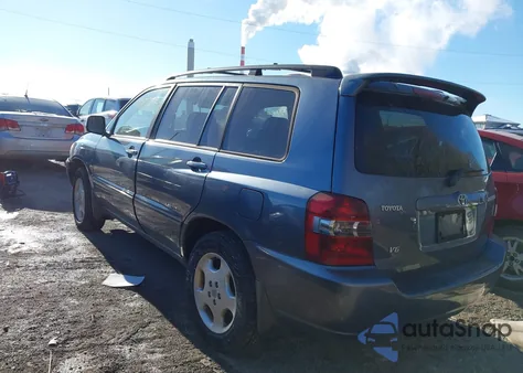 2007 Toyota Highlander Limited V6 z USA, uszkodzony, nr VIN JTEDP21AX70148159